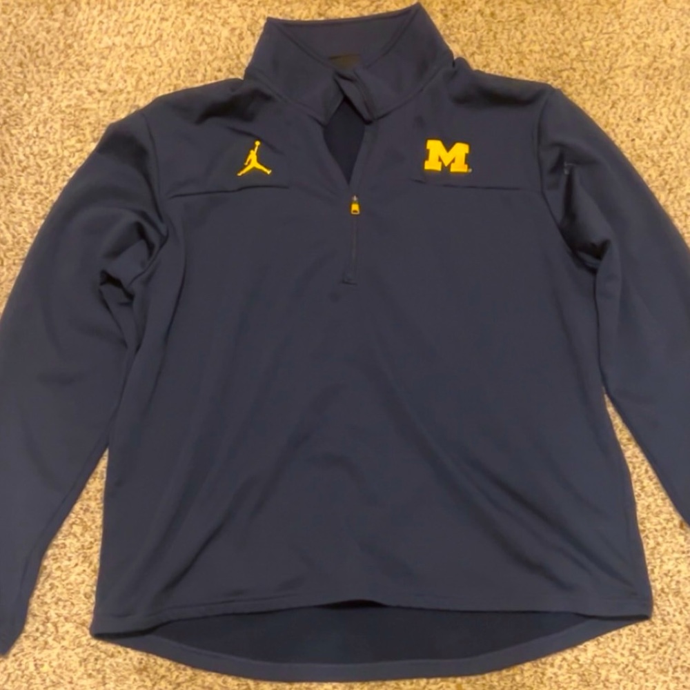 Jordan Quarter Zip Michigan